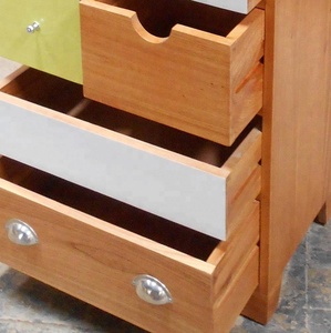 Commode en bois massif, meuble de maison, armoire, rangement - Product Image 6