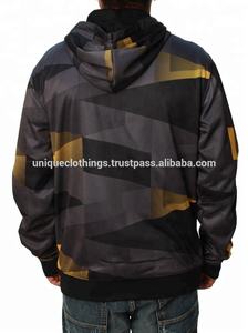 Playboy — sweat à capuche à manches longues, sweat-shirt personnalisé en molleton, fermeture éclair complète, sublimation sur tout, pour hommes - Product Image 2