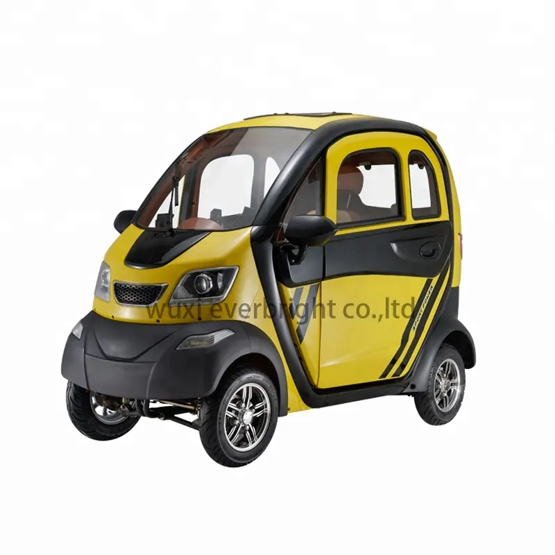 cheap New version smart car 3 seats 4 wheels mobility scooter mini electric four wheelers