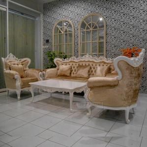 เฟอร์นิเจอร์อินโดนีเซีย - ชุดห้องนั่งเล่นสุดหรูสไตล์คลาสสิก ชุดโซฟาเฟอร์นิเจอร์อินโดนีเซีย - Product Image 2