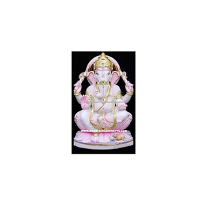 Marble Ganpati Statues - Product Image 1