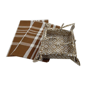 Panier à pain en coton personnalisé nouveau design vente en gros OEM approvisionnement - Product Image 1