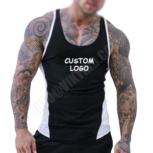 <b>Men</b> Bodybuilding Workout Fitness Gyms Tight Tank Top Cotton Sleeveless Clothing Golds Stringer <b>Singlet</b> Male Casual Vest - Product Image 1