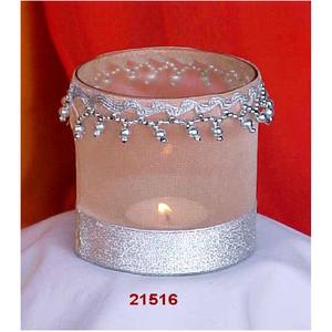 Indoor Eco-Friendly Glass Decorative <b>Tealight</b> Votive Holder - Product Image 1