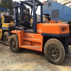 รถยกที่ใช้สันดาปภายใน10ตันรถยกลึกหายาก FD100ญี่ปุ่น TCM 10 T - Product Image 1