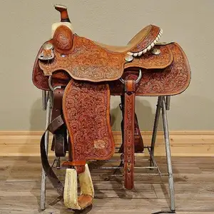 In pelle Inghilterra dressage saddle <span class=keywords><strong>per</strong></span> equitazione/cavallo selle - Product Image 1