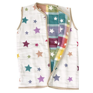 [En gros] HIORIE Pyjama d'emmaillotage pour bébé en gaze à 6 couches de style japonais, imprimé animal, 32cm*55cm, 100% coton, respirant, lavable, doux - Product Image 3