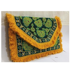 Bolsos de mano de lujo personalizados para boda, bolso de noche con cuentas para mujer, Guru Kirpa Export House - Product Image 1
