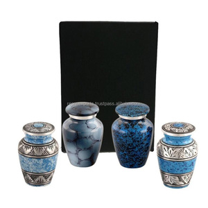 New Arrival 2025 Adult Human Ashes <b>Jar</b> Popular Design Handmade Aluminium Cremation <b>Urn</b> for Home Decoration - Product Image 5
