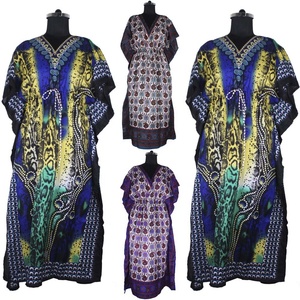 Factory Direct Fashion Women Maxi Silk Long <b>Kaftan</b> - Product Image 1