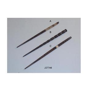 Horquillas de madera pulidas con bocina, accesorios para el cabello, Horquillas de hueso - Product Image 6