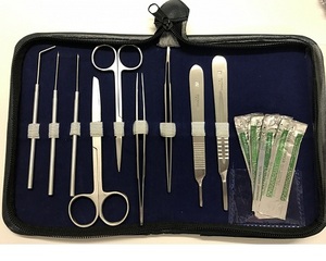 MANUEL D'ANATOMIE POUR ÉTUDIANT EN MÉDECINE KIT DE DISSECTEUR EN ACIER INOXYDABLE - Product Image 2