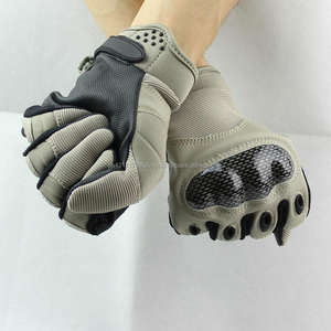 Guantes tácticos de cuero de dedo completo de alta calidad OEM Etiqueta Privada Protección cómoda para uso al aire libre - Product Image 5