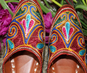 Nuevo Estilo Rajasthani, Juti Punjabi y Nagra Hechos a Mano de Estilo Vintage para Mujer - Product Image 3