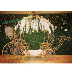 รถแต่งงานซินเดอเรลล่าสำหรับเจ้าสาว,ออกแบบใหม่ล่าสุดรถบั๊กกี้สำหรับเข้าเจ้าสาว Palki งานแต่งงานของอินเดียสำหรับเจ้าบ่าว - Product Image 1