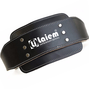 Ceinture de musculation réglable en acier durable, polyester, cuir EVA, logo personnalisé, couleur personnalisée, accessoire essentiel pour la salle de sport et le fitness - Product Image 3