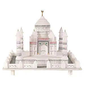 Mini Taj Mahal en marbre, lot de pièces, célèbre pour amour, Taj Mahal Miniature, cadeau de fête, meilleur prix en hiver en inde