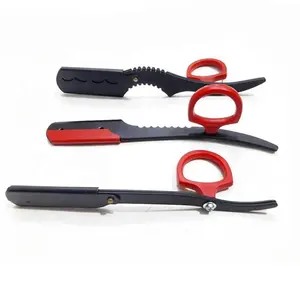 New Barber Straight Razors Replaceable Blades with different styles
