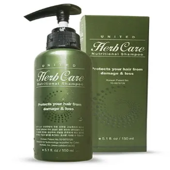 Shampoo para cuidado capilar, prevenção de perda de cabelo com ervas unissex 150ml