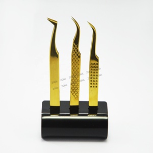 ที่เก็บอุปกรณ์ต่อขนตาปลอมสีดำทนทานสำหรับวางโชว์ขนาดเล็กแบบมืออาชีพ - Product Image 3