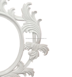 White Wooden Decorative <b>Mirror</b> Furniture - Product Image 4