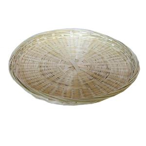 Vente en gros de paniers plats en rotin naturel tissé en paille paniers de fruits de stockage - Product Image 1