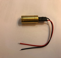 Nouveau module diode laser vert de qualité supérieure 12 mm 532 nm 5 mW, module de positionnement laser de pompage Ismartlaser en laiton 3 VDC, 3000 heures