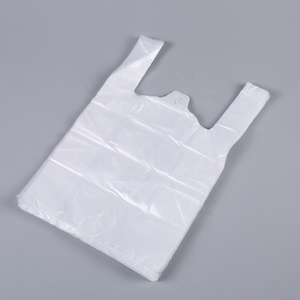 Il campione libero 100% biodegradabile <span class=keywords><strong>t</strong></span>-<span class=keywords><strong>shirt</strong></span> manico in plastica trasporta il sacchetto per il pacchetto di generi alimentari - Product Image 3