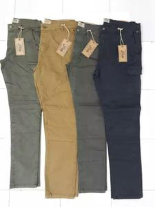 กางเกงคาร์โก้ขายาวหกกระเป๋าแฟชั่นสุดพิเศษสำหรับผู้ชายเสื้อผ้าฝ้ายสแปนเด็กซ์สำหรับฤดูใบไม้ผลิ - Product Image 6