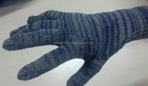 Gants de protection jetables anti-chaleur en coton tricoté de calibre 7 de camouflage de couleur mélangée de taille XL - Product Image 4