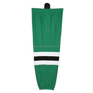 Chaussettes de hockey sur glace à sublimation pour enfants au design personnalisé Vêtements de qualité supérieure pour les amateurs de hockey - Product Image 2