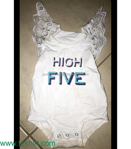 Organic Cotton Baby Romper Lace Style Bamboo Cotton Soft Kids Winter Wear Bulk Private Label India - Product Image 2