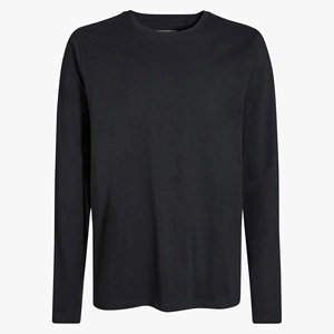 เสื้อยืดถักแบบธรรมดาแขนยาวสไตล์ลำลองเสื้อผ้าเปล่าขนาดพลัสไซส์ย้อมสี2024 - Product Image 1