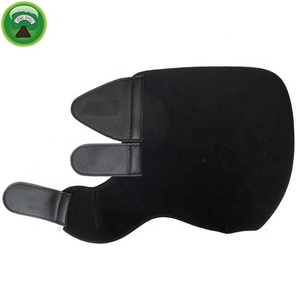 Bottes d'équitation de protection en néoprène noir - Product Image 3