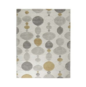 Tapis et moquette en soie végétale touffetés à la main de conception moderne, hauteur en peluche, fabriqué à la machine pour le salon - Product Image 2