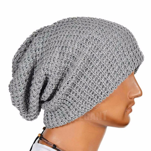 2021 Wholesale Price Unisex Chic <b>Men</b> Women Warm Winter Knit Beanie Skull Slouchy Oversize Cap <b>Hat</b> - Product Image 1