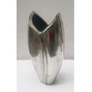 VASE à fleurs en métal avec dessus de TABLE, VASE à fleurs en métal pour la décoration de la maison, décoration de mariage en argent STYLE européen - Product Image 2