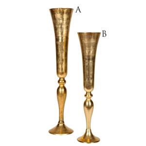 Vase à fleurs en métal pour décoration de table, décoration de la maison, de l'hôtel, du restaurant, finition nickelée, vase à fleurs, article décoratif - Product Image 5