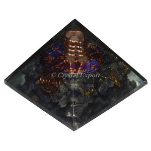 Blue Aventurine <b>Orgonite</b> Pyramid - Product Image 1