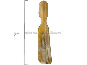 Chausse-pied de buffle naturel poli à la main avec cuir personnalisé et porte-chaussure à vendre - Product Image 3