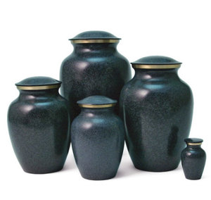 Producto de alta tendencia Urna de recuerdo de Arte de mano Urnas de cremación de granito Maus Urna de recuerdo con acabado brillante antiguo - Product Image 4