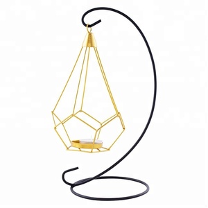 2021 Alessa International, portavelas de cristal de lujo, artículo decorativo para el hogar y excelente regalo de Navidad, artículo de gran venta - Product Image 1