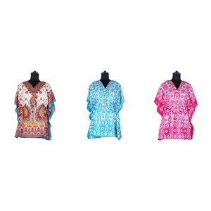 Caftan court pour femmes Abaya Jilbab musulman Robes maxi islamiques à volants Vêtements arabes Vêtements de haute qualité pour femmes Caftan court pour femmes - Product Image 1