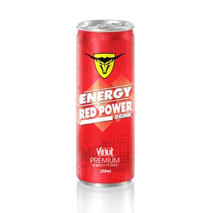 Best Price 250ml Premium Energy Drink Red Power Certified Approved