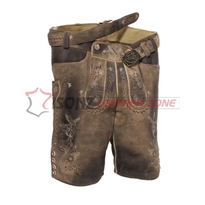 Traje de Cuero Estilo Tradicional Alemán para el Festival de la Cerveza Oktoberfest, Disfraz de Cosplay para el Festival de la Cerveza Bávara Alemana - Product Image 1