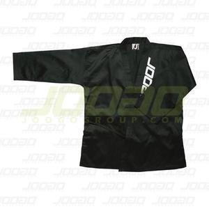 8oz ligero algodón Karate Gi uniforme blanco negro adulto y niños con cinturón - Product Image 1