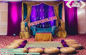 Musulmán Heena fiesta decoración para la venta elegante Mehandi etapas decoración pakistaní Sangeet etapas - Product Image 3