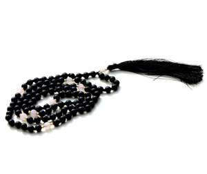 Comprar Black Onyx Spiritual Mala Beads Yoga Mala Collar Piedras Naturales Healing Crystal Jewelry - Product Image 1