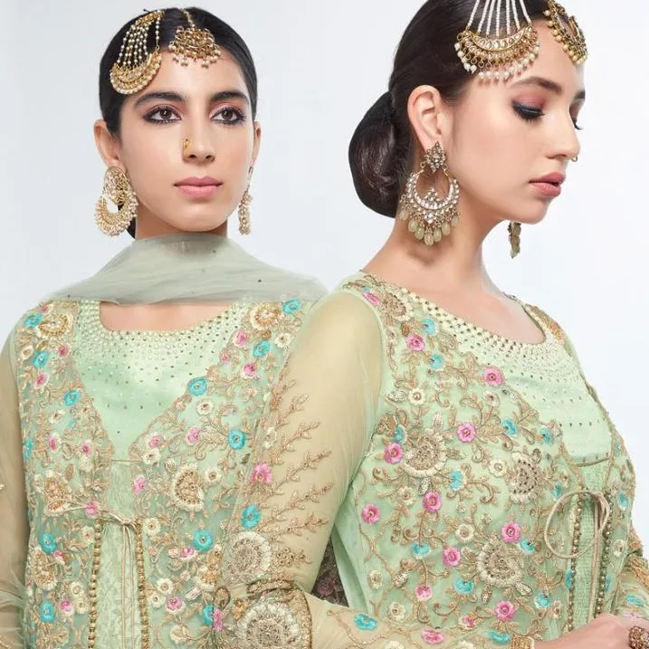 R & D экспорт Этническая трендовая Коллекция платья/Лучший индийский пакистанский материал платья/индийская Свадебная коллекция