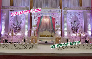Boda escenario decoración con maletero pilares boda escenario fabricante última boda escenario Decoración - Product Image 2